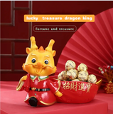 2024 Dragon Year Lucky Creative Cartoon Storage Cute Animal key container Home Decoration-Jennyshome