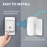 Outdoor Wireless Door bell  дверной звонок Chime Kit 300M Remote Control Home Welcome My Melody Ring Doorbell Jennyshome