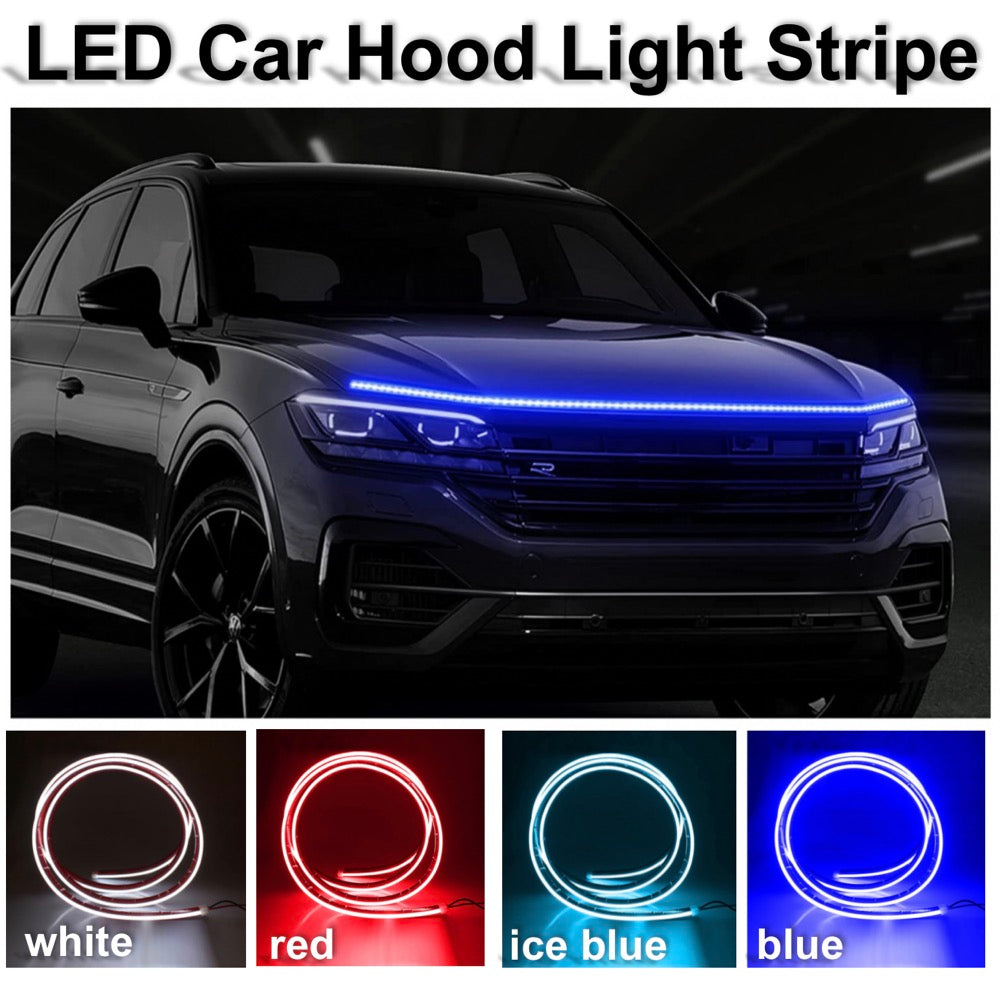 Grille Bonnet LED Logo Light Accessories for Car White Car LED
