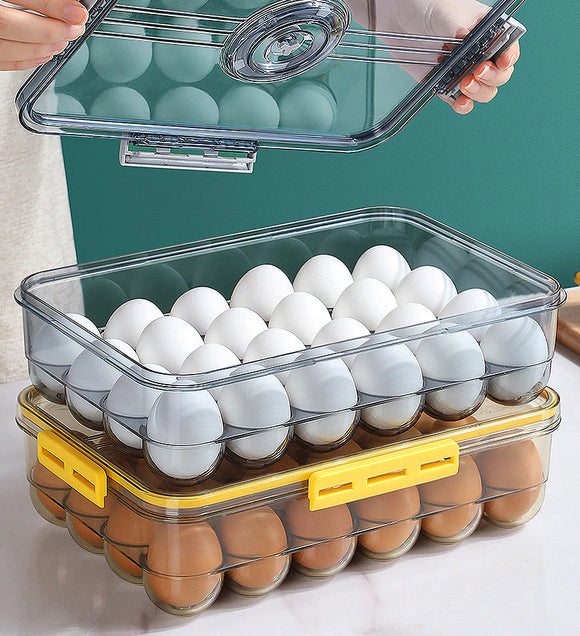 Smart Seal Timer Eggs Container - Jennyhome Jennyhome