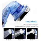 High Pressure Water Saving Showerhead with Filter Beads