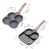2/4 Holes Non Stick Egg and Steak Frying Pan - Jennyhome Jennyhome