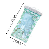 Transparent Removal Lanyard Mobile Phone Pouch Air Cushion Edge Cute Cartoon Print Mobile Phone Water Proof Bag for Swimming Jennynailart