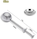 Stainless Steel Long-Handle Tea Strainer