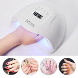 SUN 5X Plus UV LED Lamp For Nails Dryer 54W/48W/36W Ice Lamp  Manicure Gel Nail Lamp Drying Lamp For Gel Varnish