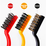 Copper Wire Stainless Steel Nylon Wire Brush Kitchen Cleaning Tools Jennynailart