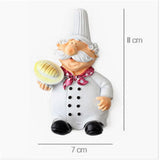 Cute Chef Wall-mounted Wire Plug Holder - Jennyhome Jennyhome