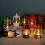 European Style Night Light Retro Oil Lamp Jennynailart