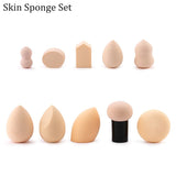 Wholesale Mini Makeup Sponge Water Drop Shape Makeup Soft Foundation puff Concealer Flawless Mixed cosmetic makeup sponge Jennynail