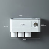 Wall-mounted Toothbrush Holder Storage Rack - Jennyhome Jennyhome