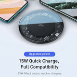 15W Qi Transparent Wireless Charger - Jennyhome Jennyhome