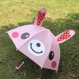 Cute Cartoon Kids Umbrella Animation Creative Long-Handled 3D Ear Modeling Children's Umbrella3-Jennyhome Jennynail