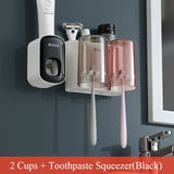 Wall-Mounted Toothbrush Holder Set - Jennyhome Jennyhome