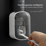 Wall-Mounted Automatic Toothpaste Dispenser - Jennyhome Jennyhome