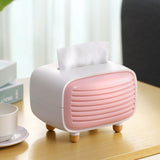 Tissue Storage Box Napkin Holder Multifunctional Sundries Storage Ontainer Living Room Stationery Organizer Box for Home Office Jennynail