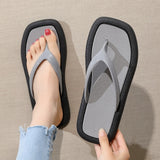 Women Simple Solid Color Comfortable Slippers Fashion Casual Non-Slip Sandals-Jennyhome Jennynail