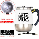 USB Rechargeable Automatic Self Stirring Magnetic Mug - Jennyhome Jennyhome