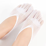 Women Invisible Mesh Hole 5 Toe Seperated Finger Socks-Jennyhome