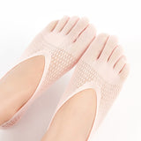 Women Invisible Mesh Hole 5 Toe Seperated Finger Socks-Jennyhome