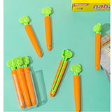 5PC Cartoon Carrot Food Bag Closure Clip - Jennyhome Jennyhome