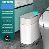 13L Rechargeable Smart Sensor Trash Can - Jennyhome Jennyhome
