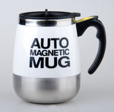 Automatic Self Stirring Magnetic Mug 304 Stainless Steel Thermal Cups-Jennyhome